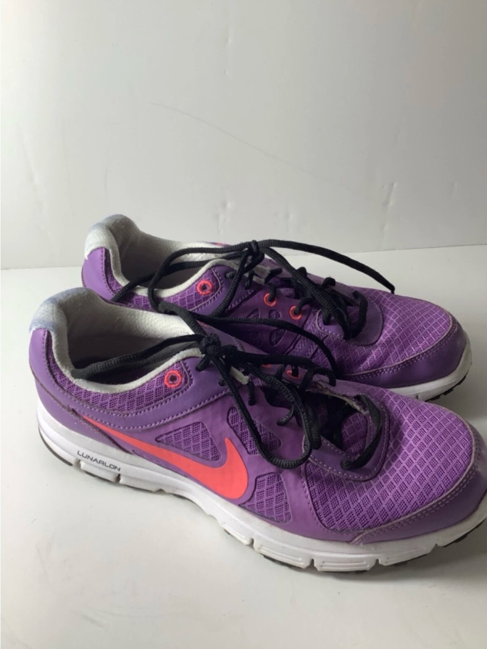 Nike Lunarlon Shoes 488164-500 Womens Size 9.5 Running Sneakers 2012
